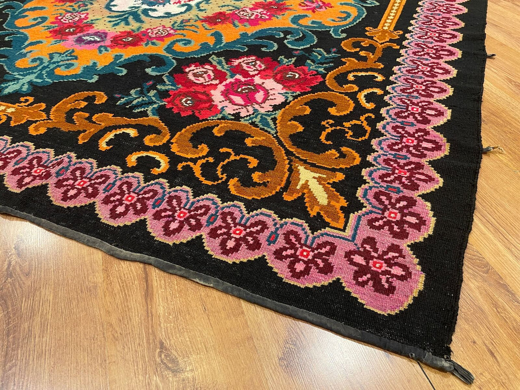 Original Eski Karabag Handwoven Kilim – 227X309 by Camel Carpet
