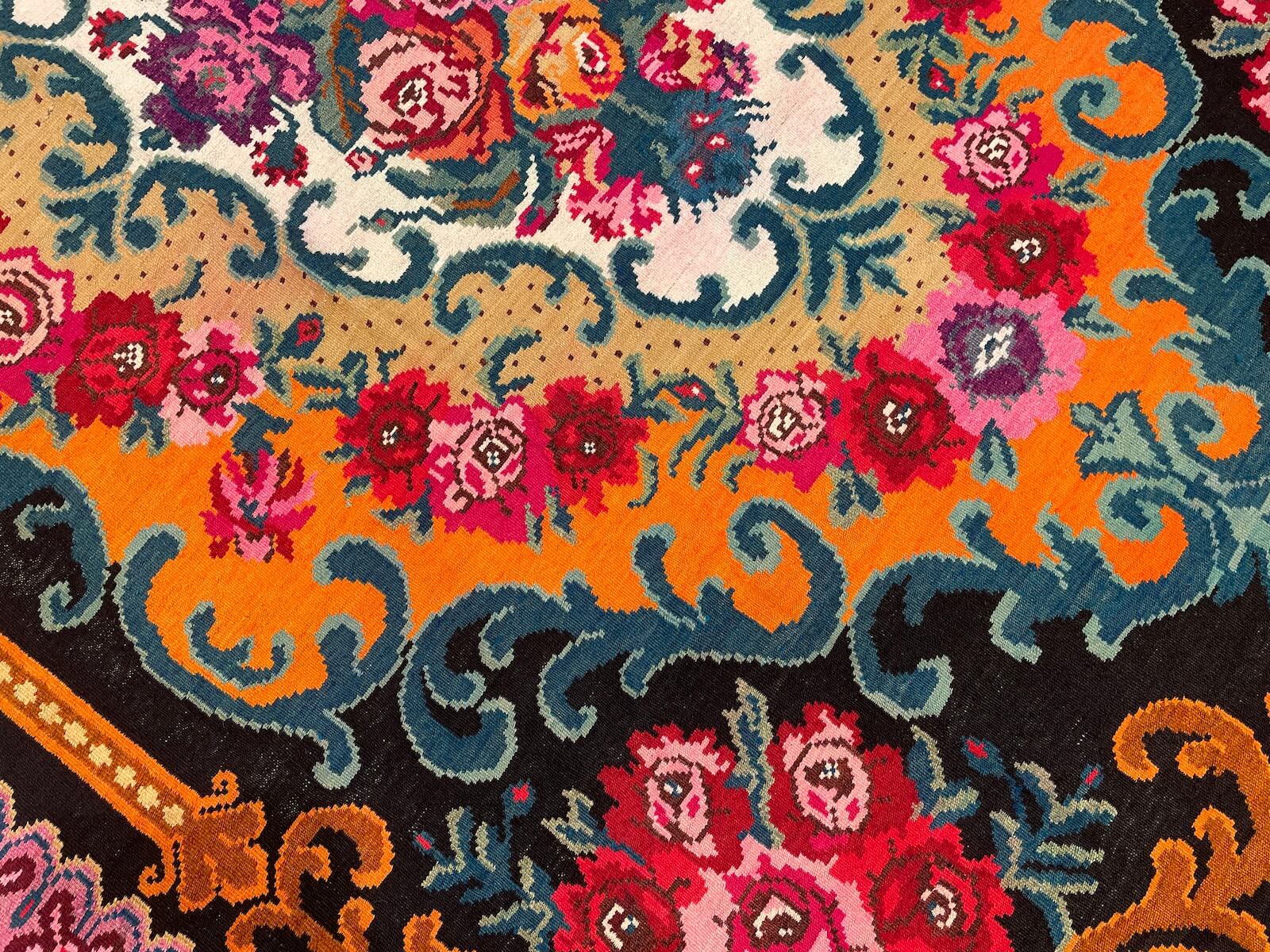 Original Eski Karabag Handwoven Kilim – 227X309 by Camel Carpet