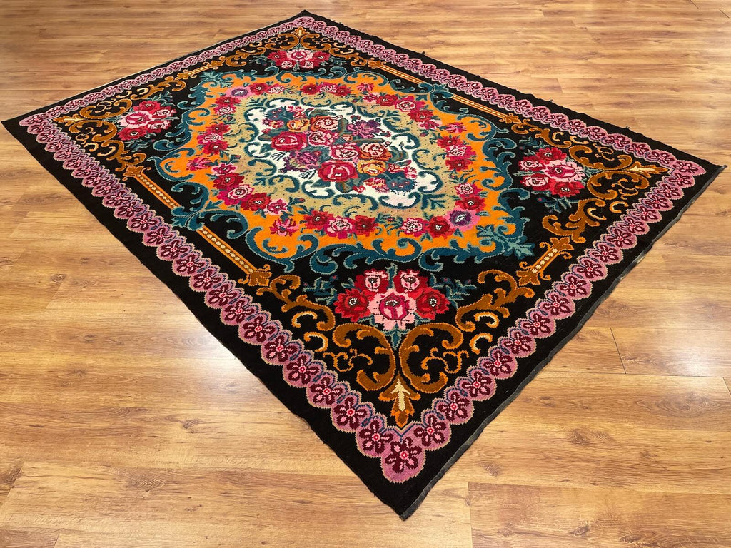 Original Eski Karabag Handwoven Kilim – 227X309 by Camel Carpet