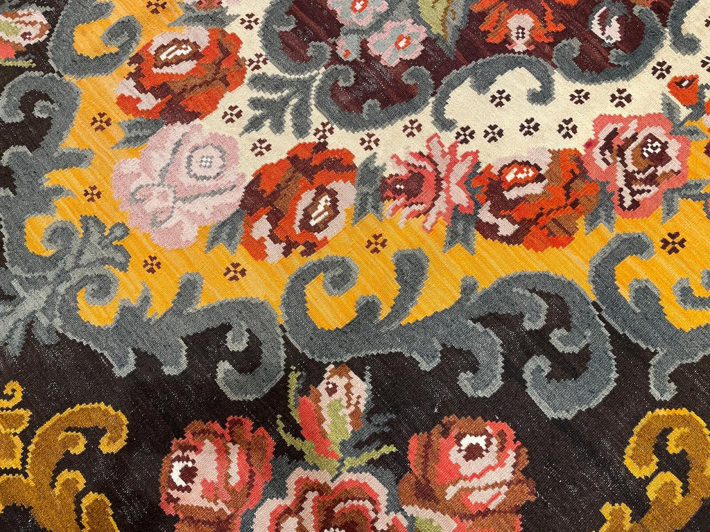 Original Eski Karabag Handwoven Kilim – 200X319 by Camel Carpet