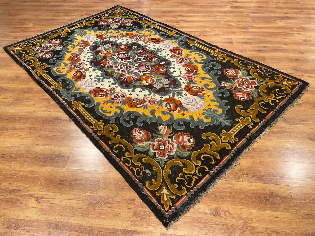 Original Eski Karabag Handwoven Kilim – 200X319 by Camel Carpet