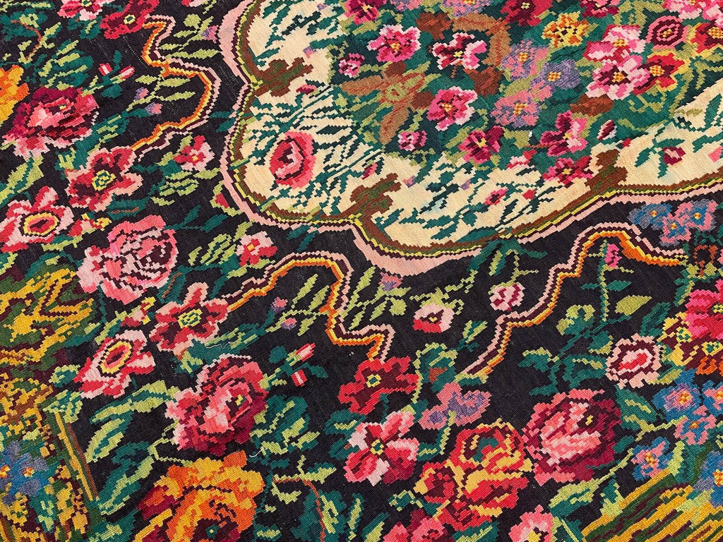 Original Eski Karabag Handwoven Kilim – 213X331 by Camel Carpet