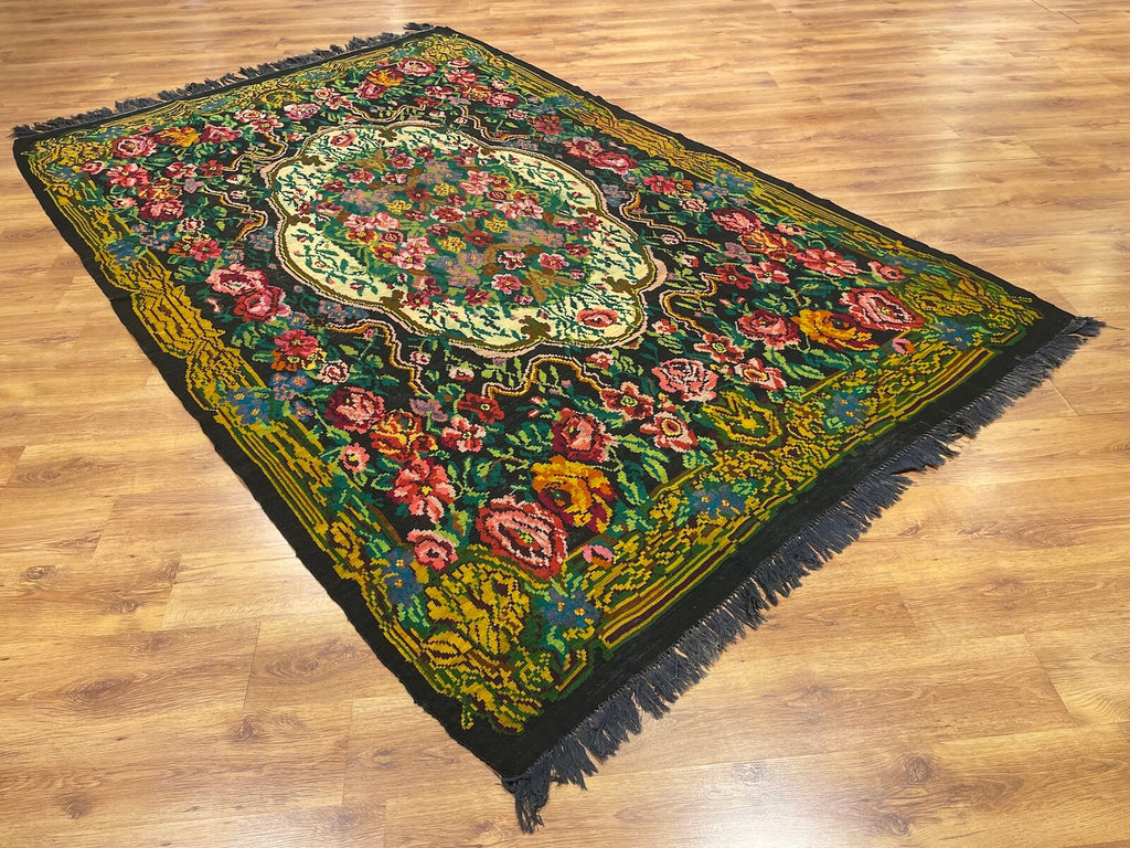 Original Eski Karabag Handwoven Kilim – 213X331 by Camel Carpet