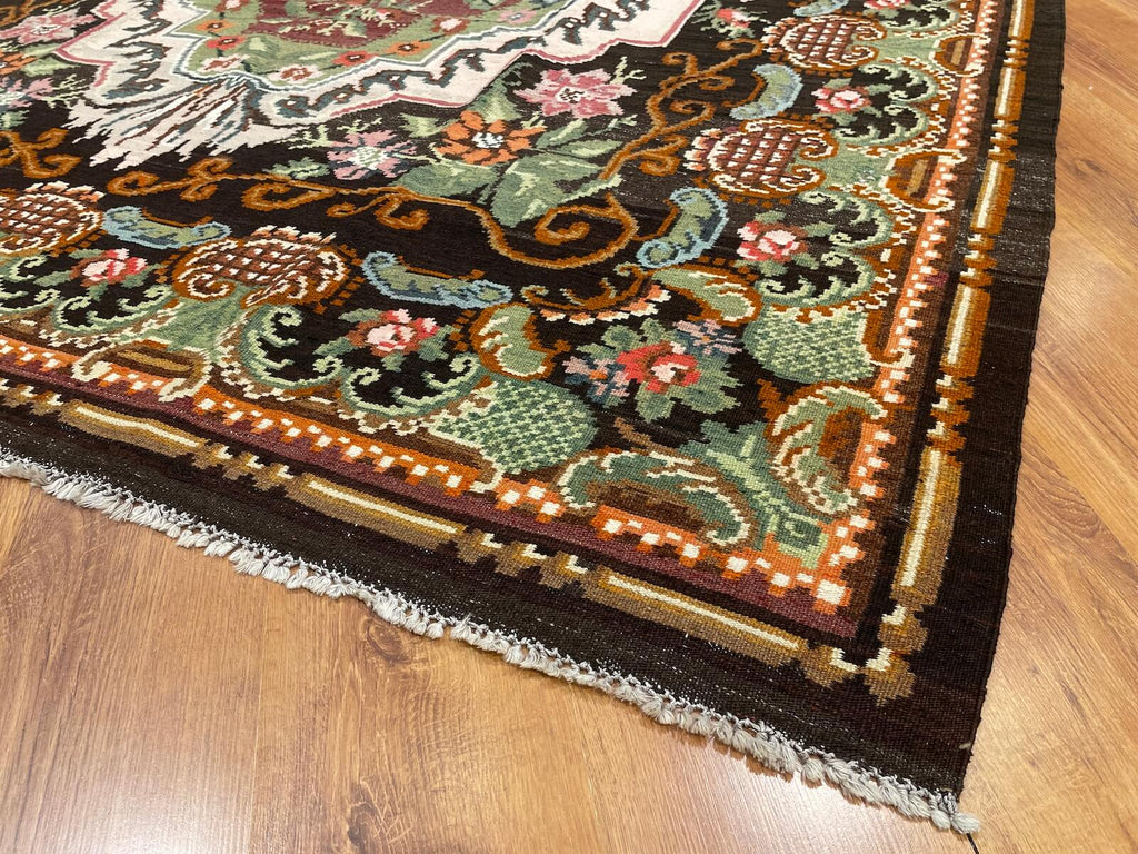 Original Eski Karabag Handwoven Kilim – 214X304 by Camel Carpet