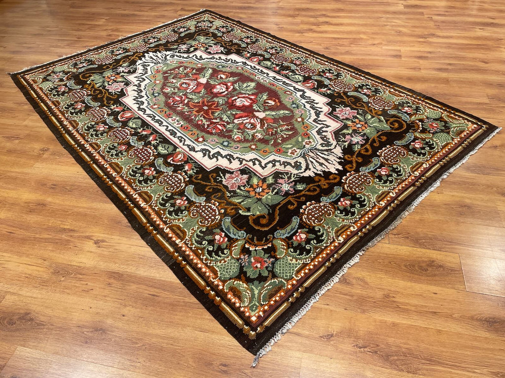 Original Eski Karabag Handwoven Kilim – 214X304 by Camel Carpet