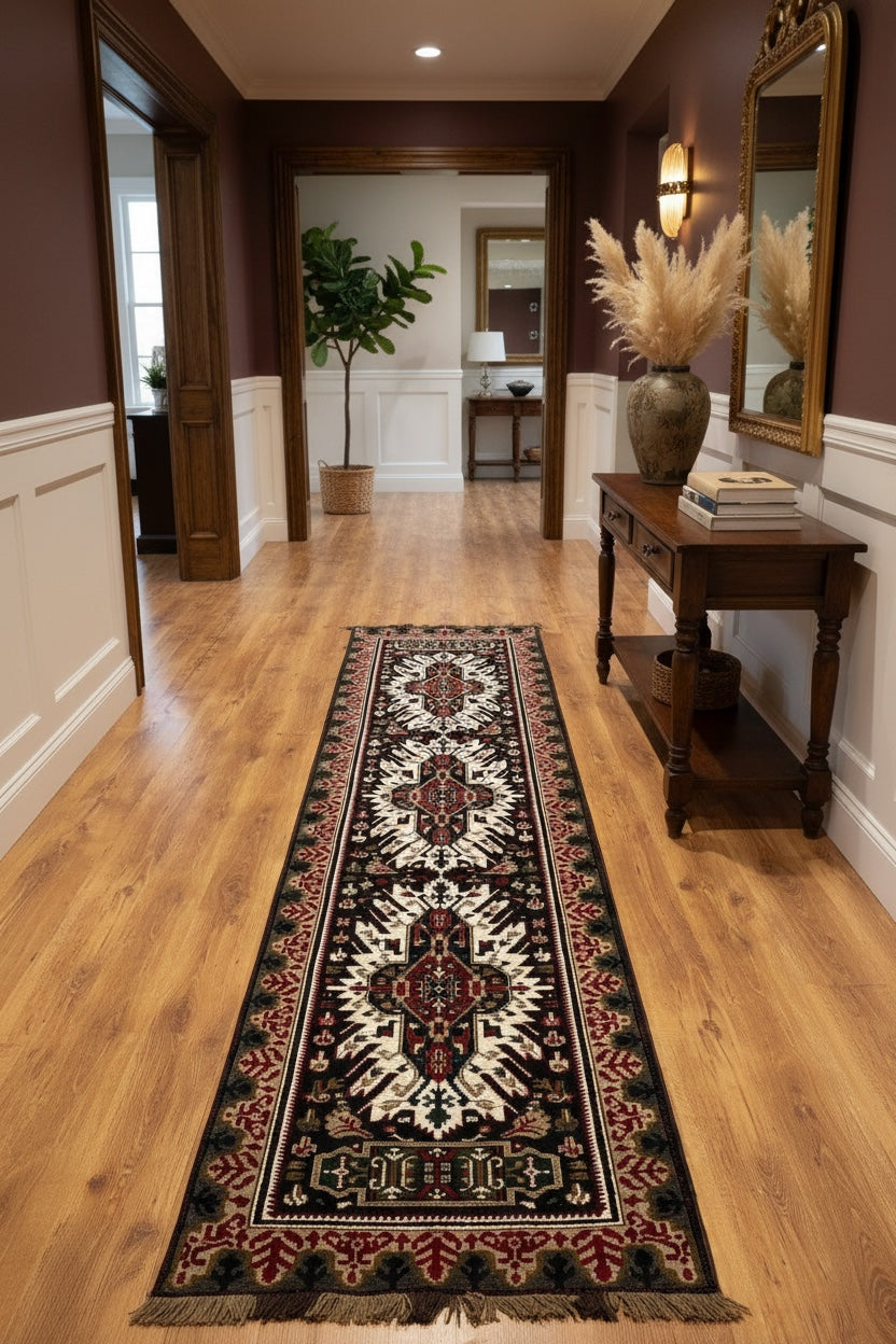 Kars Handwoven Runner Rug – 064276 by Camel Carpet