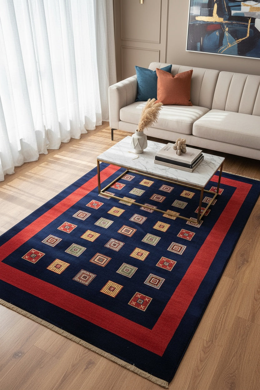 Kaskuli Handwoven Rug – 004646 by Camel Carpet
