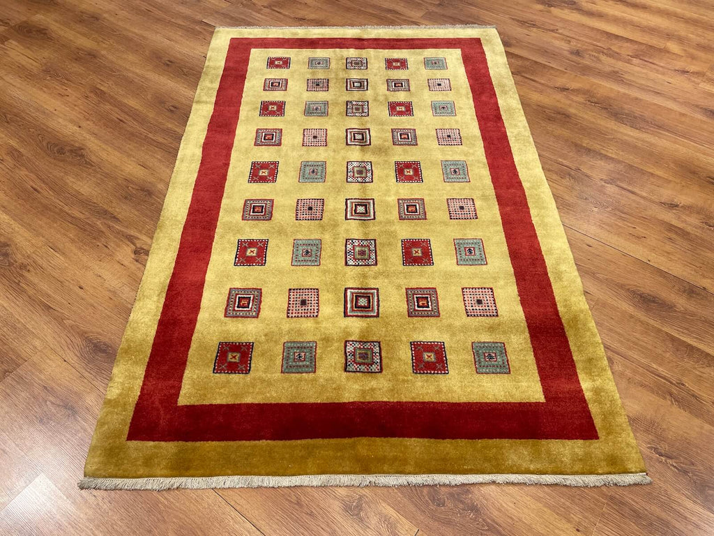 Kaskuli Handwoven Rug – 004663 by Camel Carpet
