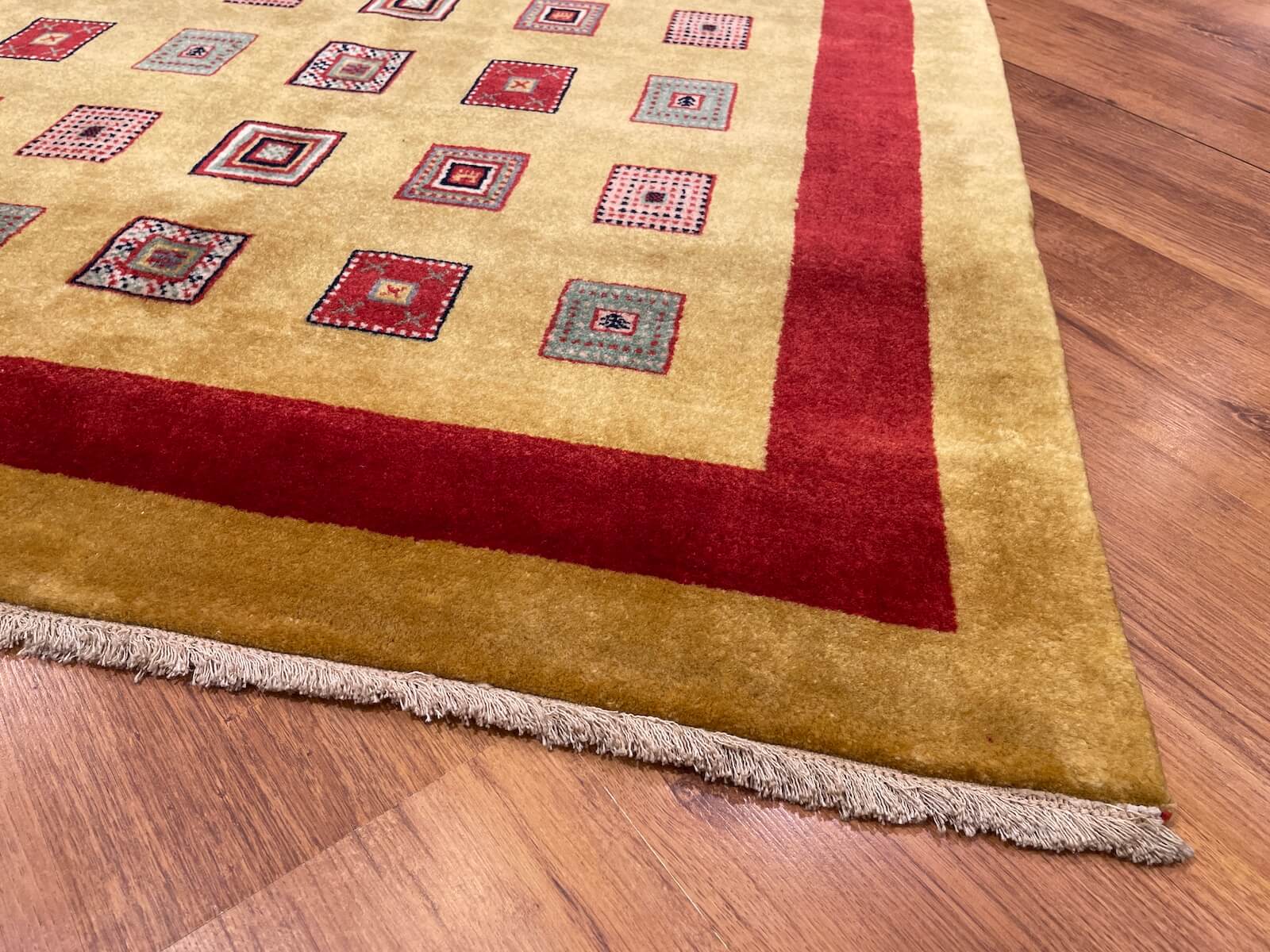 Kaskuli Handwoven Rug – 004663 by Camel Carpet
