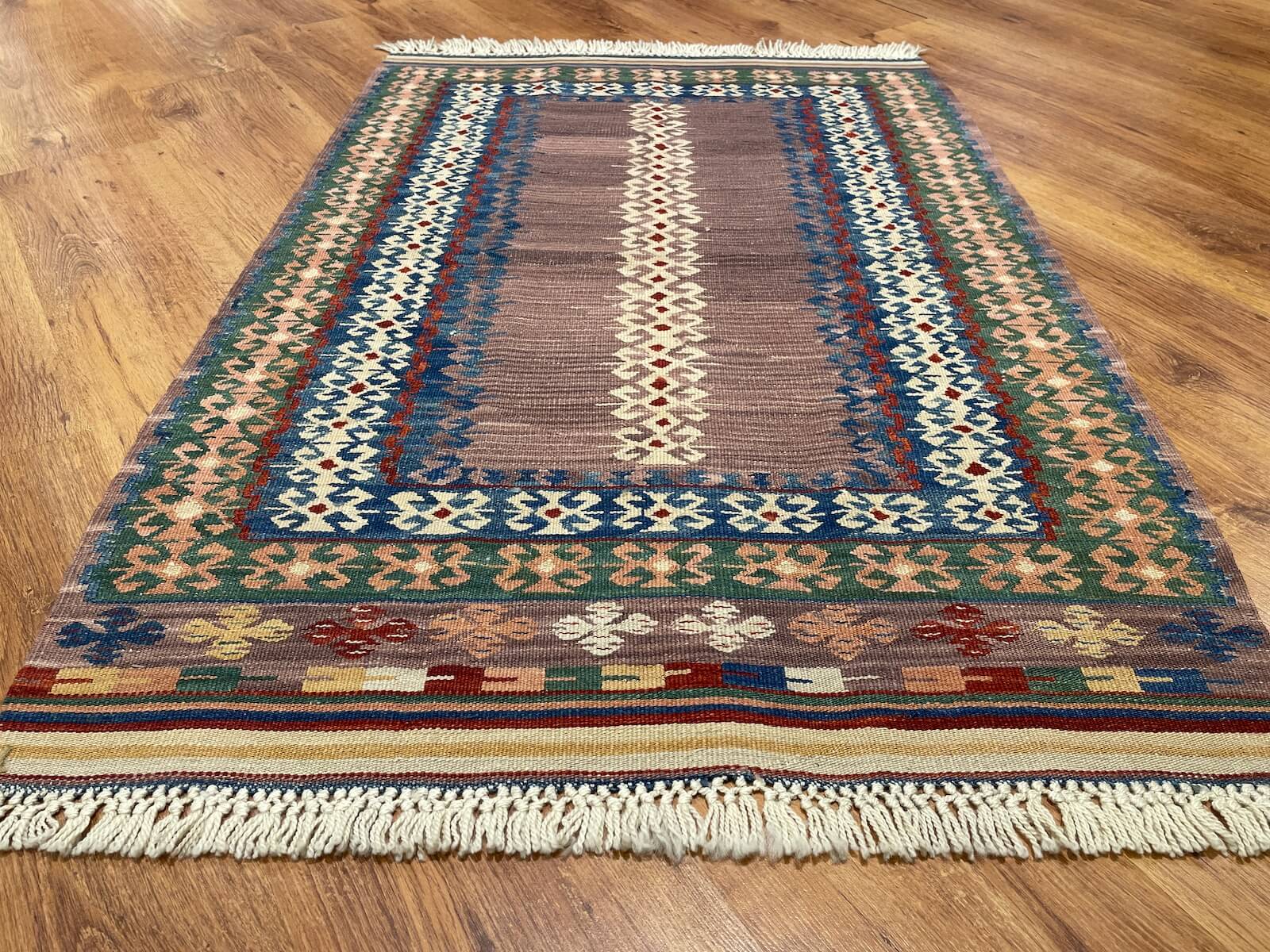 Kirmen Handwoven Kilim – 030904 by Camel Carpet