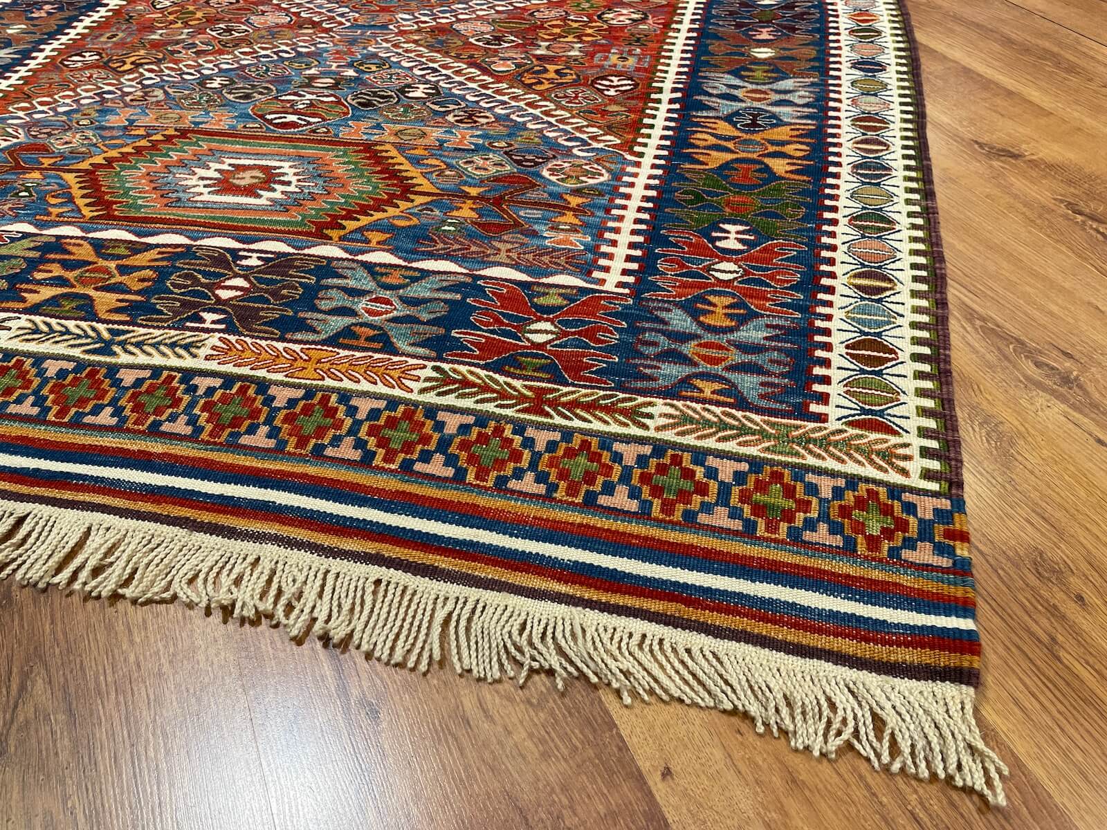 Kirmen Handwoven Kilim – 146X223 by Camel Carpet