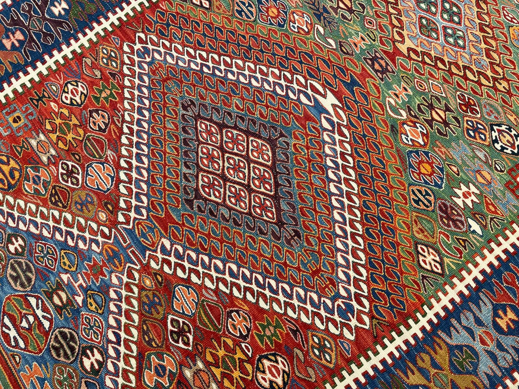 Kirmen Handwoven Kilim – 146X223 by Camel Carpet