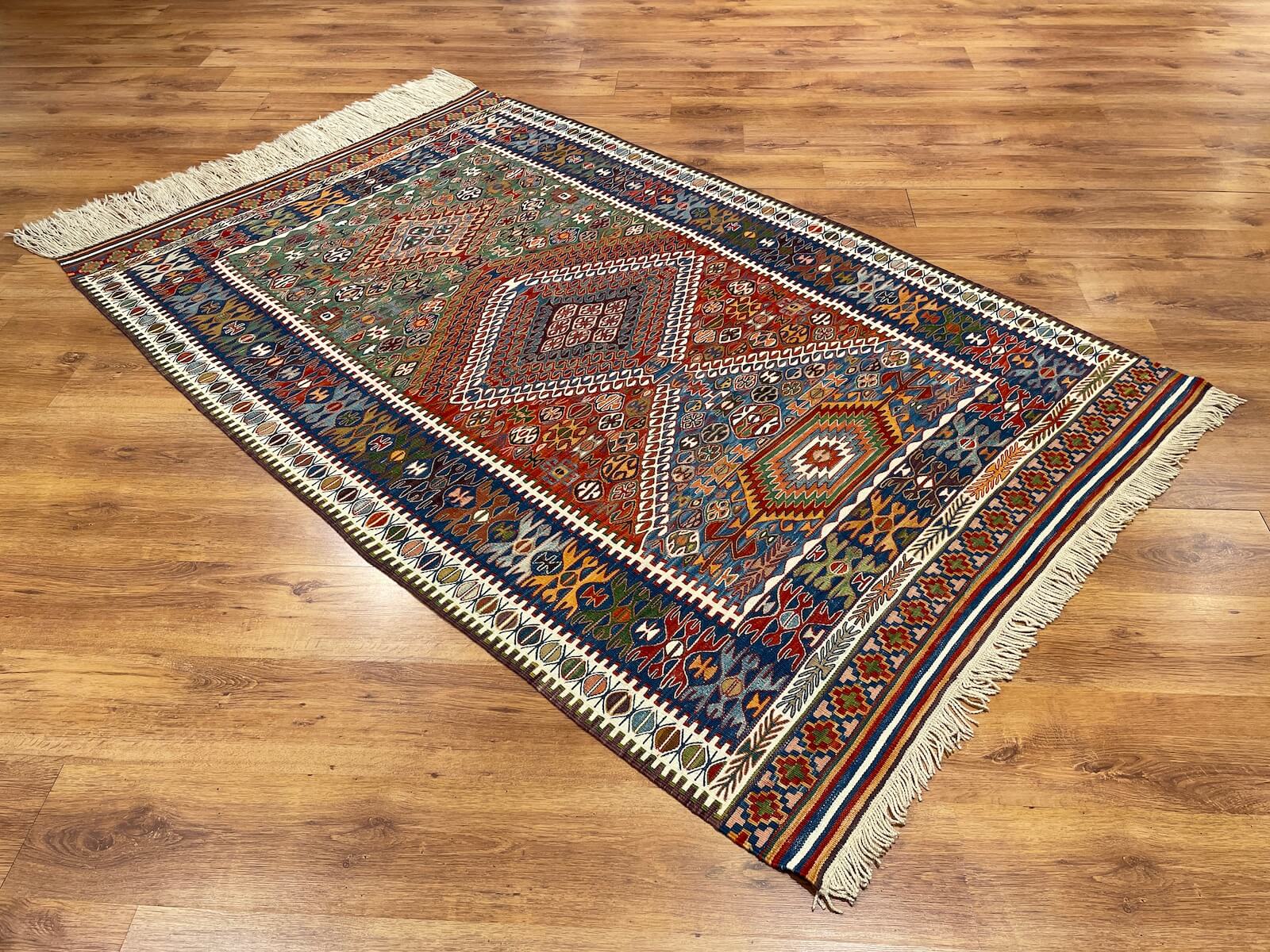 Kirmen Handwoven Kilim – 146X223 by Camel Carpet