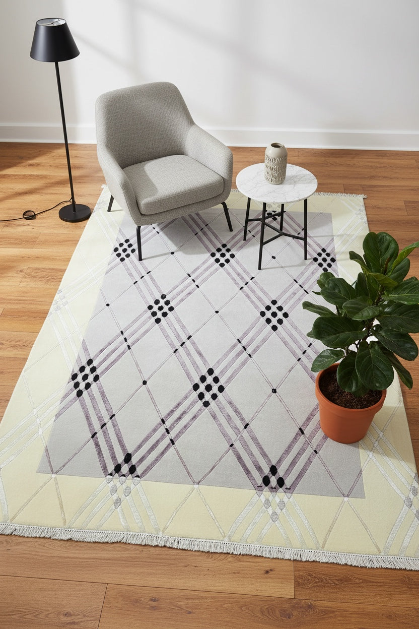 London Series Nepal Handwoven Rug – 171X243 by Camel Carpet