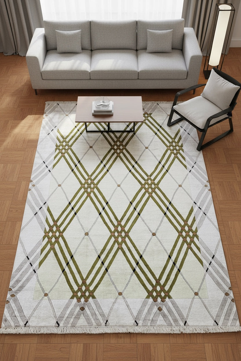 London Series Nepal Handwoven Rug – 171X243 by Camel Carpet
