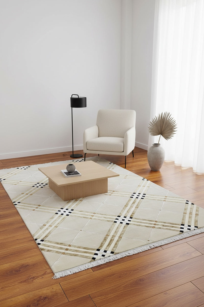 London Series Nepal Handwoven Rug – 171X243 by Camel Carpet
