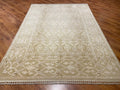 Mahidevran Silk-Blend Usak Handwoven Rug – 021087 by Camel Carpet