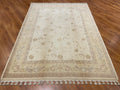 Mahidevran Silk-Blend Usak Handwoven Rug – 173X230 by Camel Carpet
