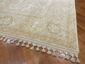 Mahidevran Silk-Blend Usak Handwoven Rug – 033227 by Camel Carpet