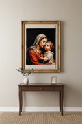 Meryem Ana Temali Tablo Bamboo Rug by Camel Carpet