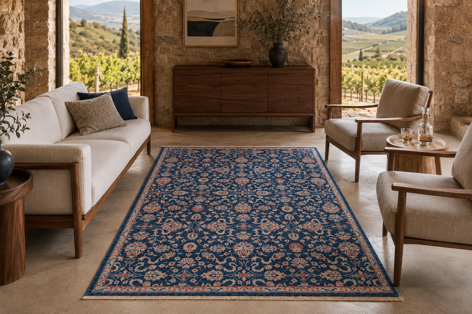 Cappadocia 4210 Handcrafted Wool Rug