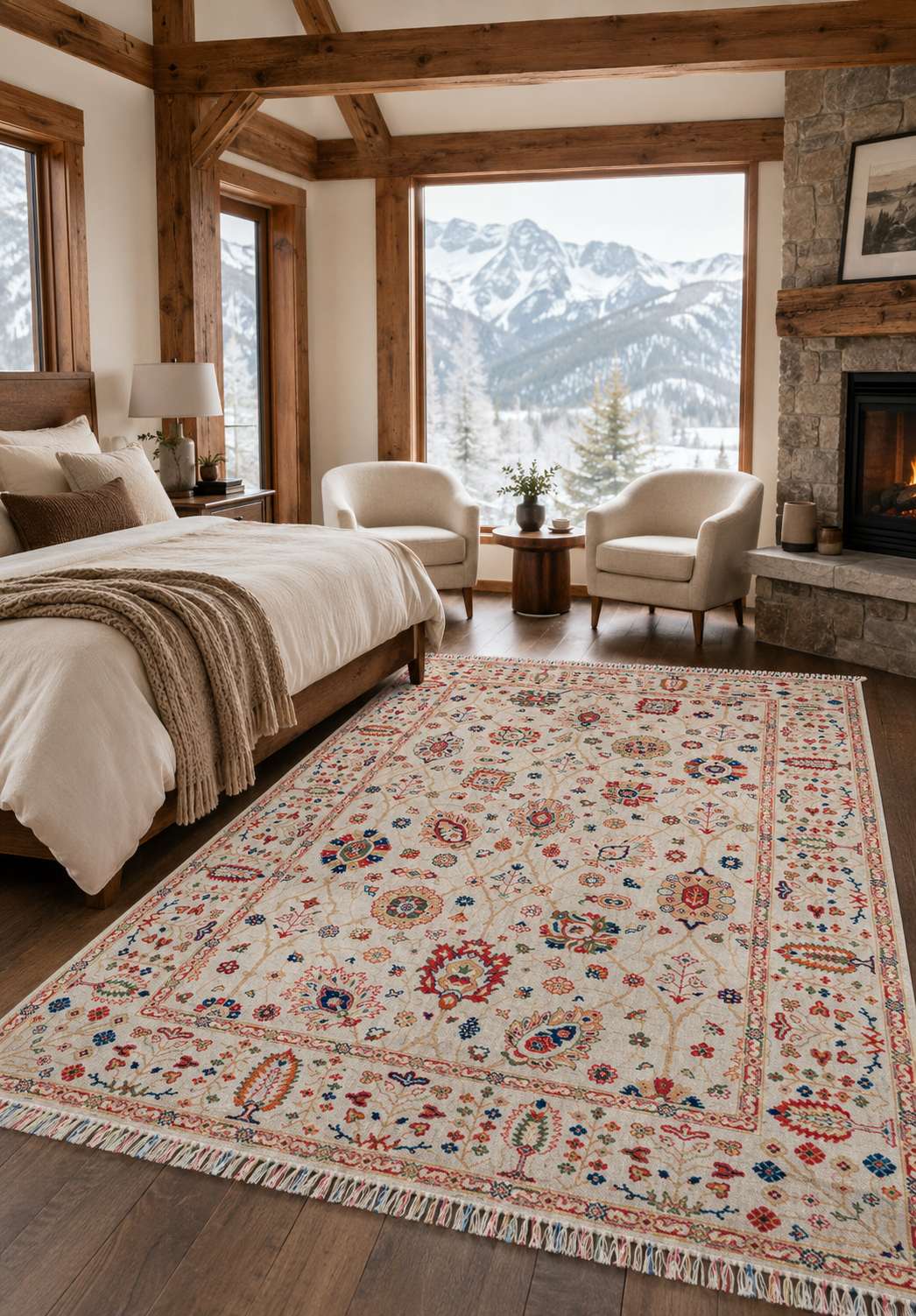 Cappadocia 4212 Handcrafted Wool Rug