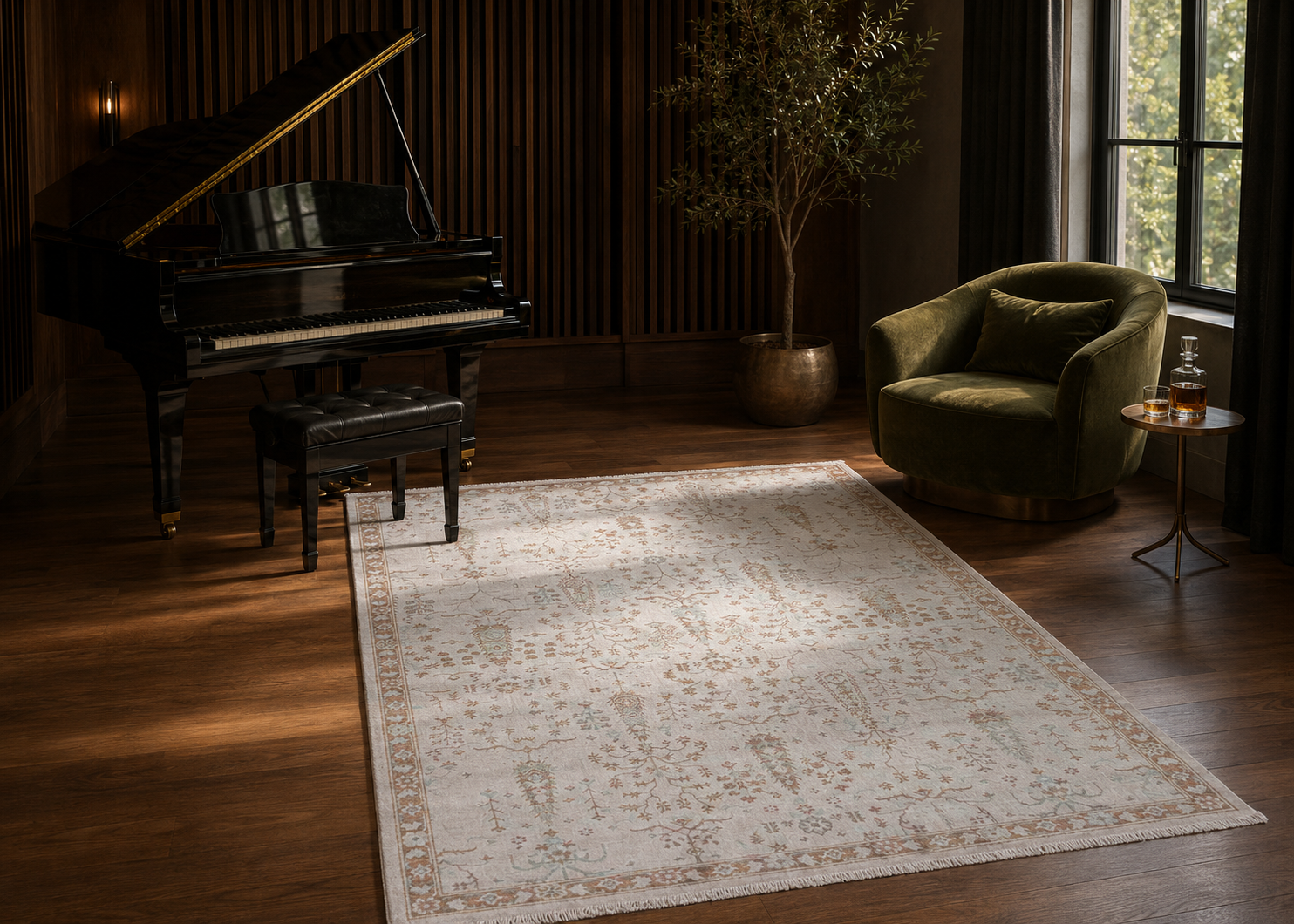 Symrna 5205 Handcrafted Wool Rug