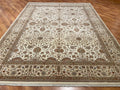 Nazende Silk-Blend Usak Handwoven Rug by Camel Carpet