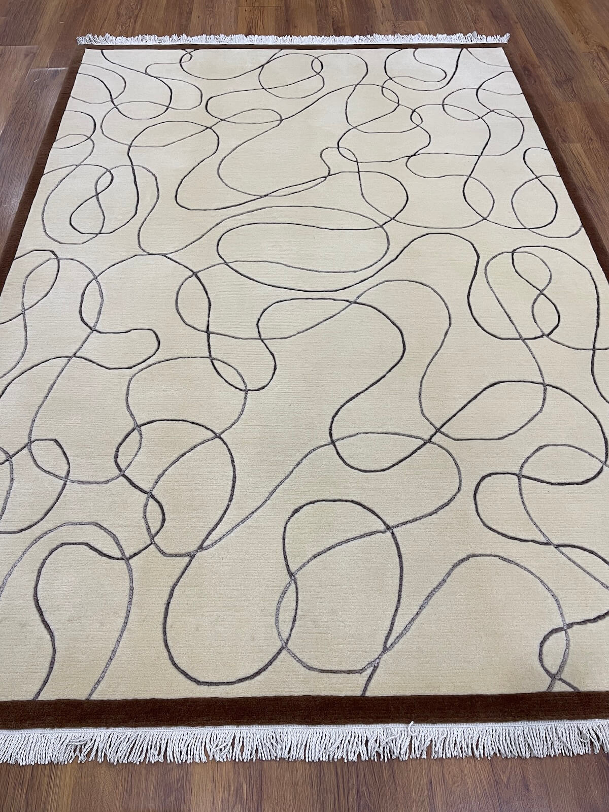 Himalaya Series Nepal Handwoven Rug – 172X240 by Camel Carpet