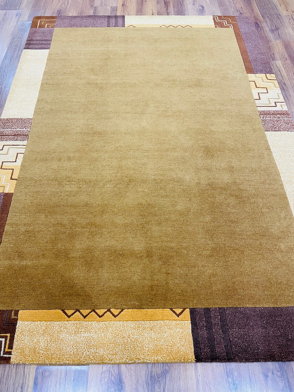 Himalaya Series Nepal Handwoven Rug – 171X241 by Camel Carpet