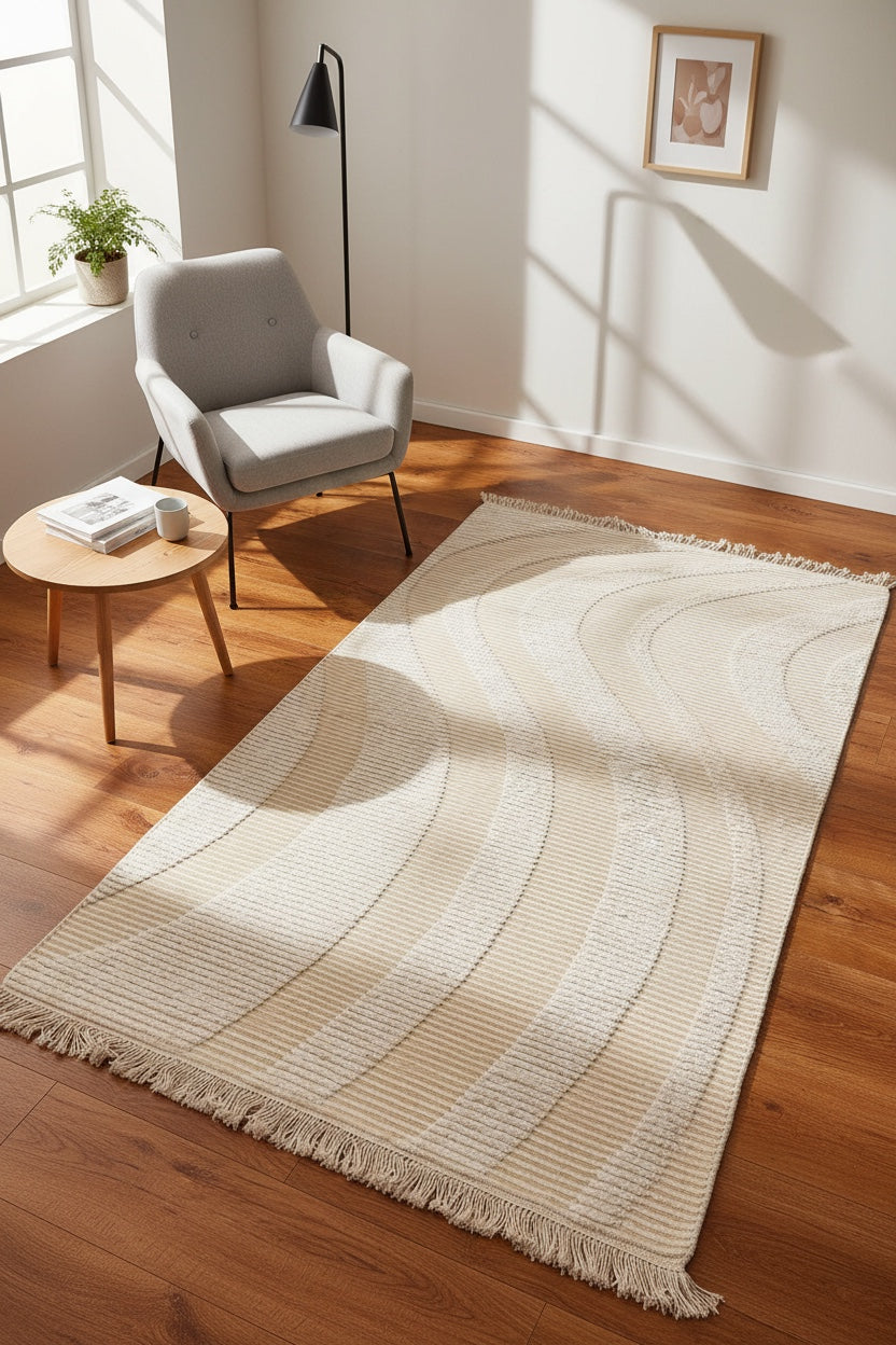 Cut Loop Series Nepal Handwoven Rug – 80X150 by Camel Carpet