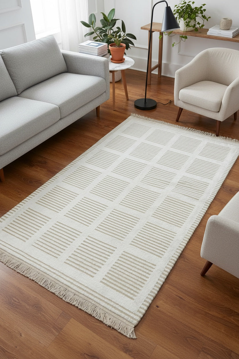 Cut Loop Series Nepal Handwoven Rug by Camel Carpet