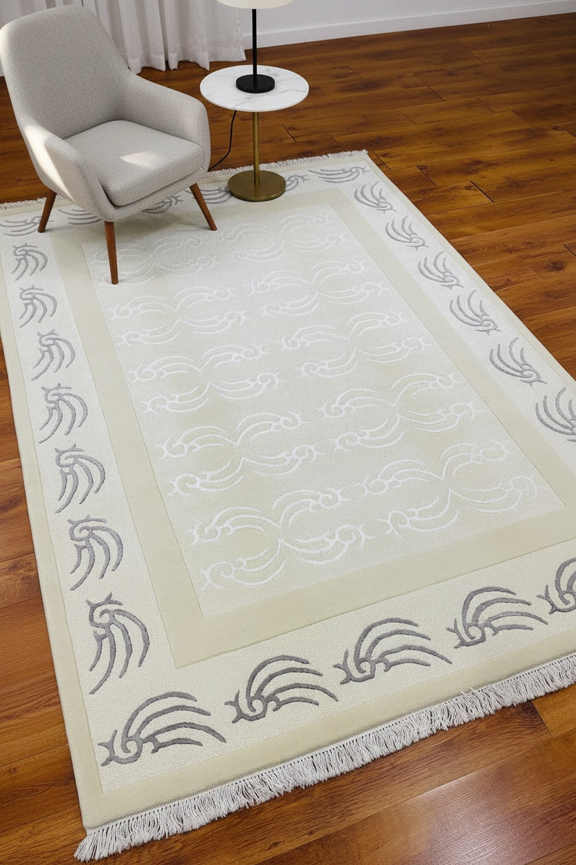 Himalaya Series Nepal Handwoven Rug – 380141 by Camel Carpet