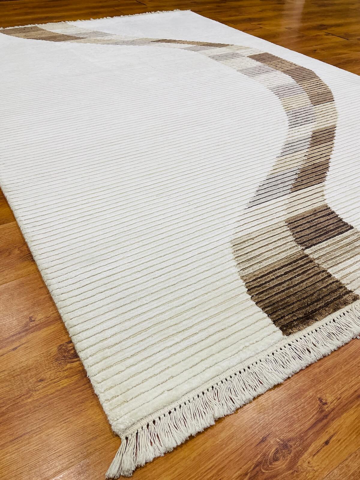 Cut Loop Series Nepal Handwoven Rug – 170X240 by Camel Carpet