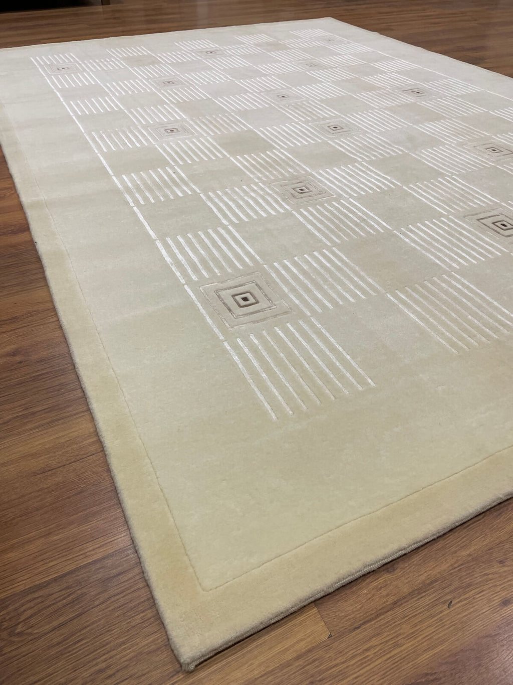 Himalaya Series Nepal Handwoven Rug – 093927 by Camel Carpet