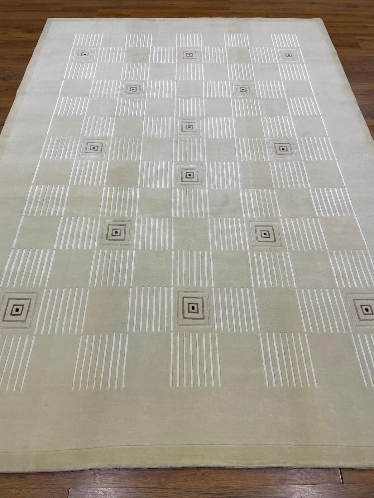 Himalaya Series Nepal Handwoven Rug – 093927 by Camel Carpet