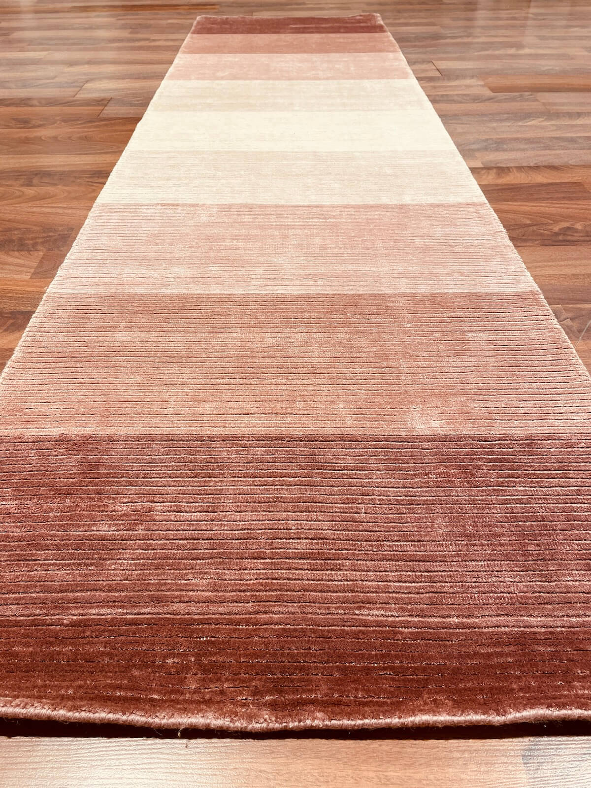 Cut Loop Series Nepal Handwoven Runner Rug – 80X300 by Camel Carpet