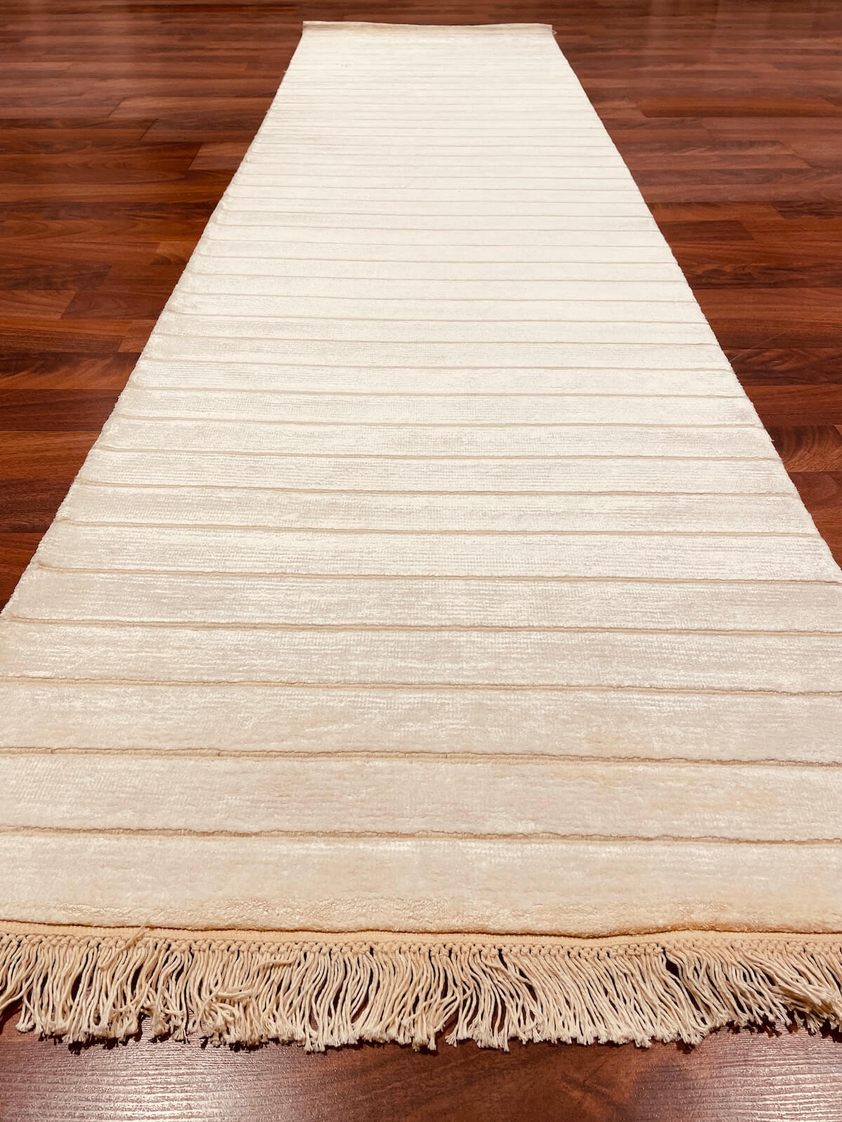 Cut Loop Series Nepal Handwoven Runner Rug – 80X300 by Camel Carpet