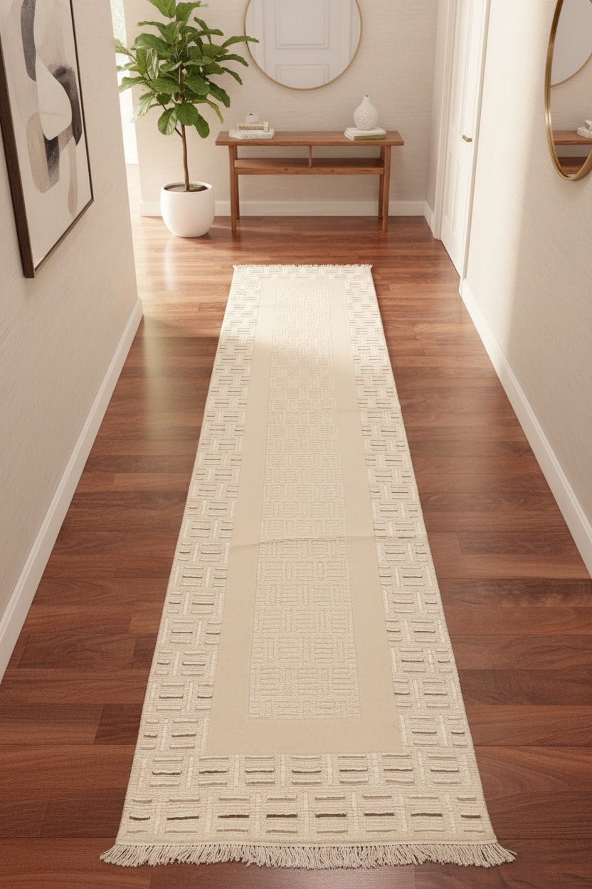 Himalaya Series Nepal Handwoven Runner Rug – 80X300 by Camel Carpet