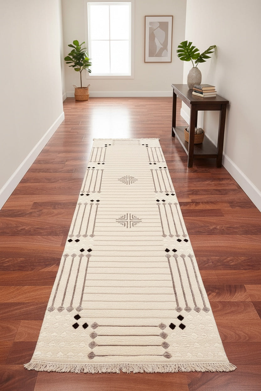 Himalaya Series Nepal Handwoven Runner Rug – 80X300 by Camel Carpet