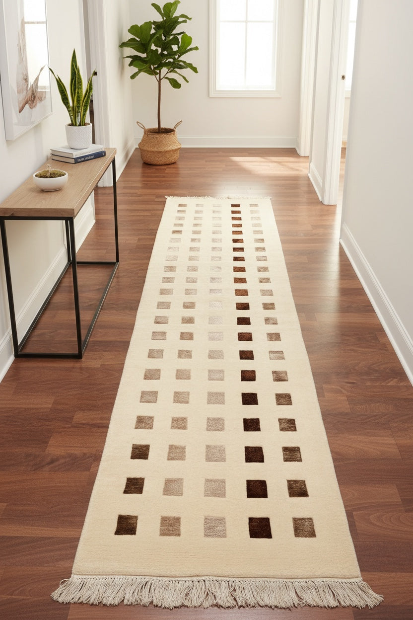 Himalaya Series Nepal Handwoven Runner Rug – 80X300 by Camel Carpet