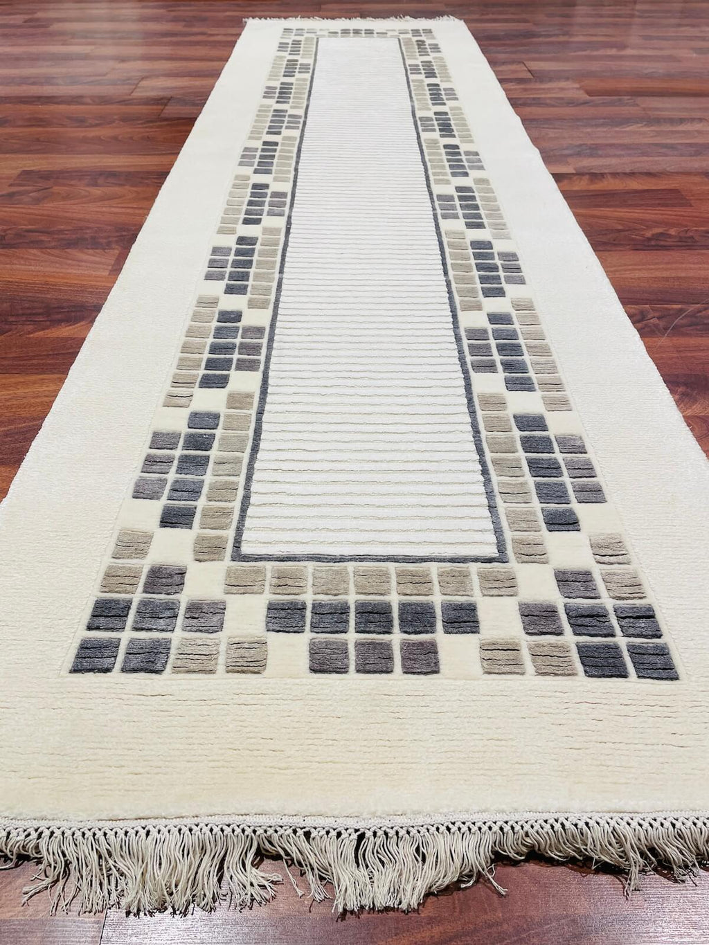 Himalaya Series Nepal Handwoven Runner Rug – 80X300 by Camel Carpet