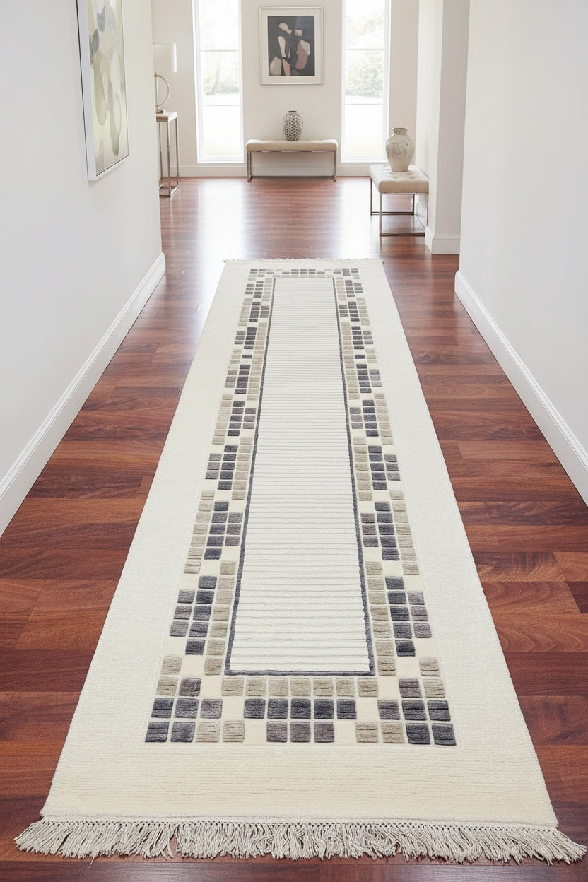 Himalaya Series Nepal Handwoven Runner Rug – 80X300 by Camel Carpet
