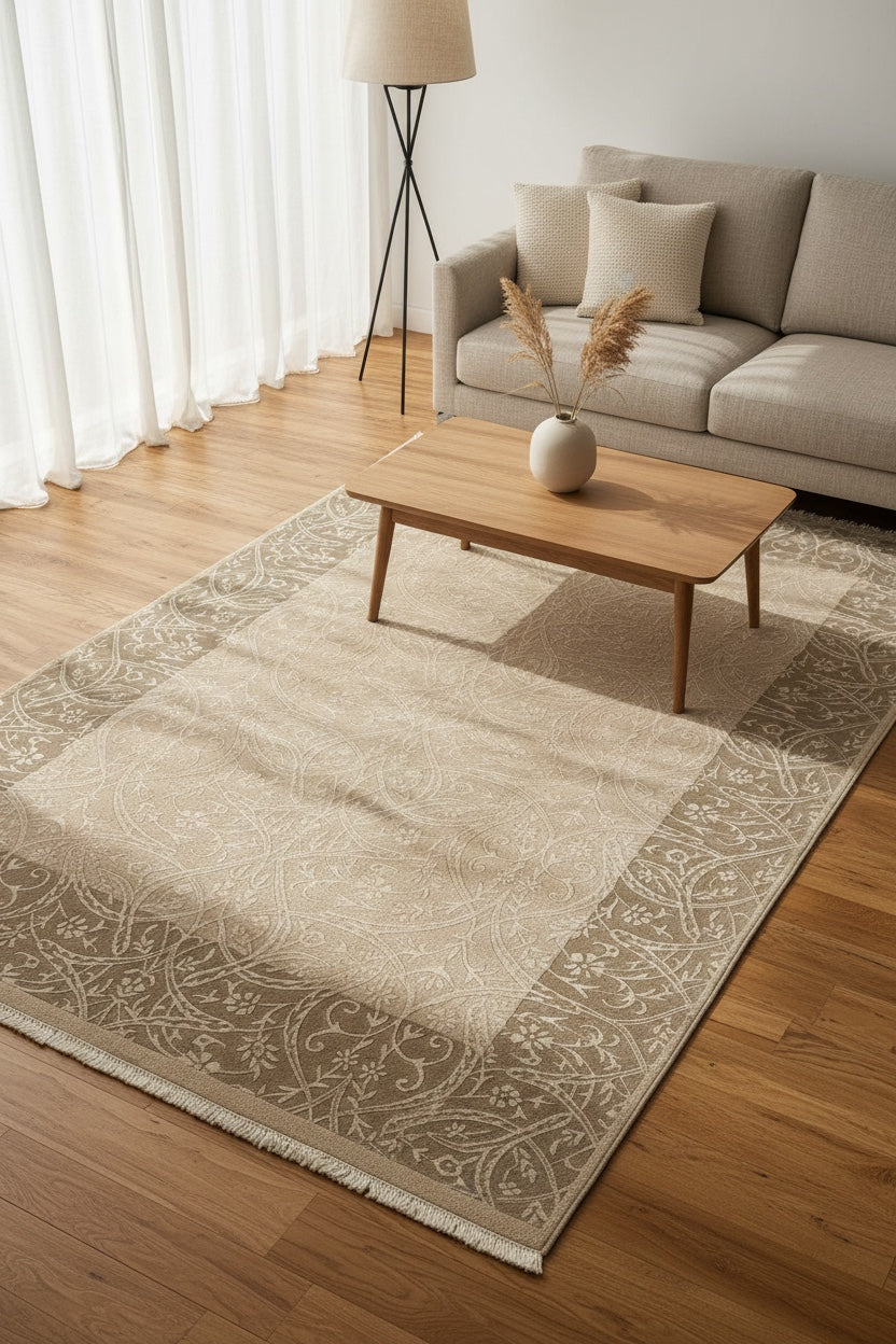 Neyzen Series Nepal Handwoven Rug by Camel Carpet
