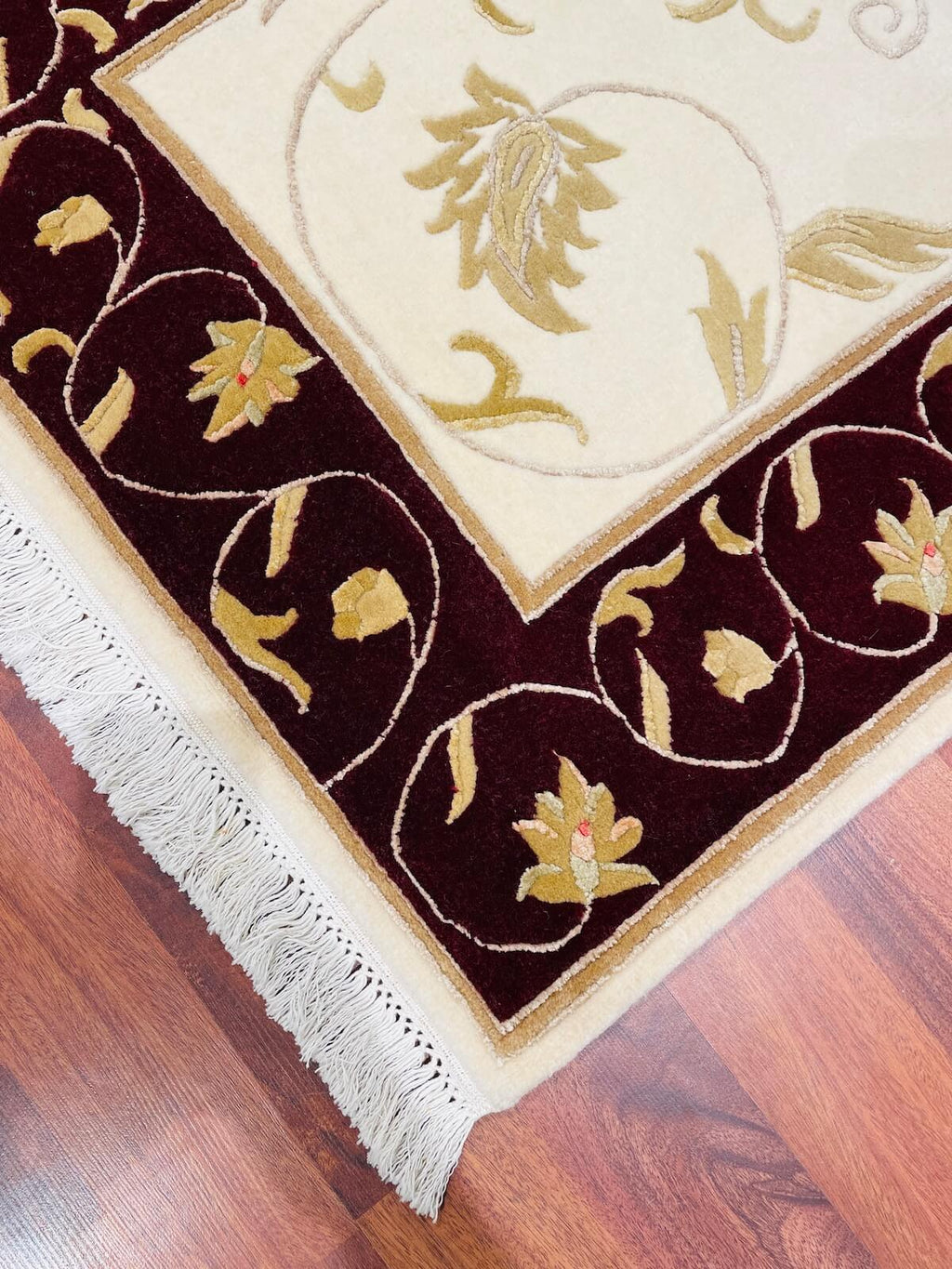 Neyzen Series Nepal Handwoven Rug – 417412 by Camel Carpet