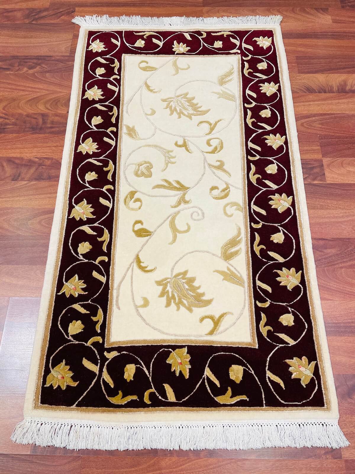 Neyzen Series Nepal Handwoven Rug – 417412 by Camel Carpet