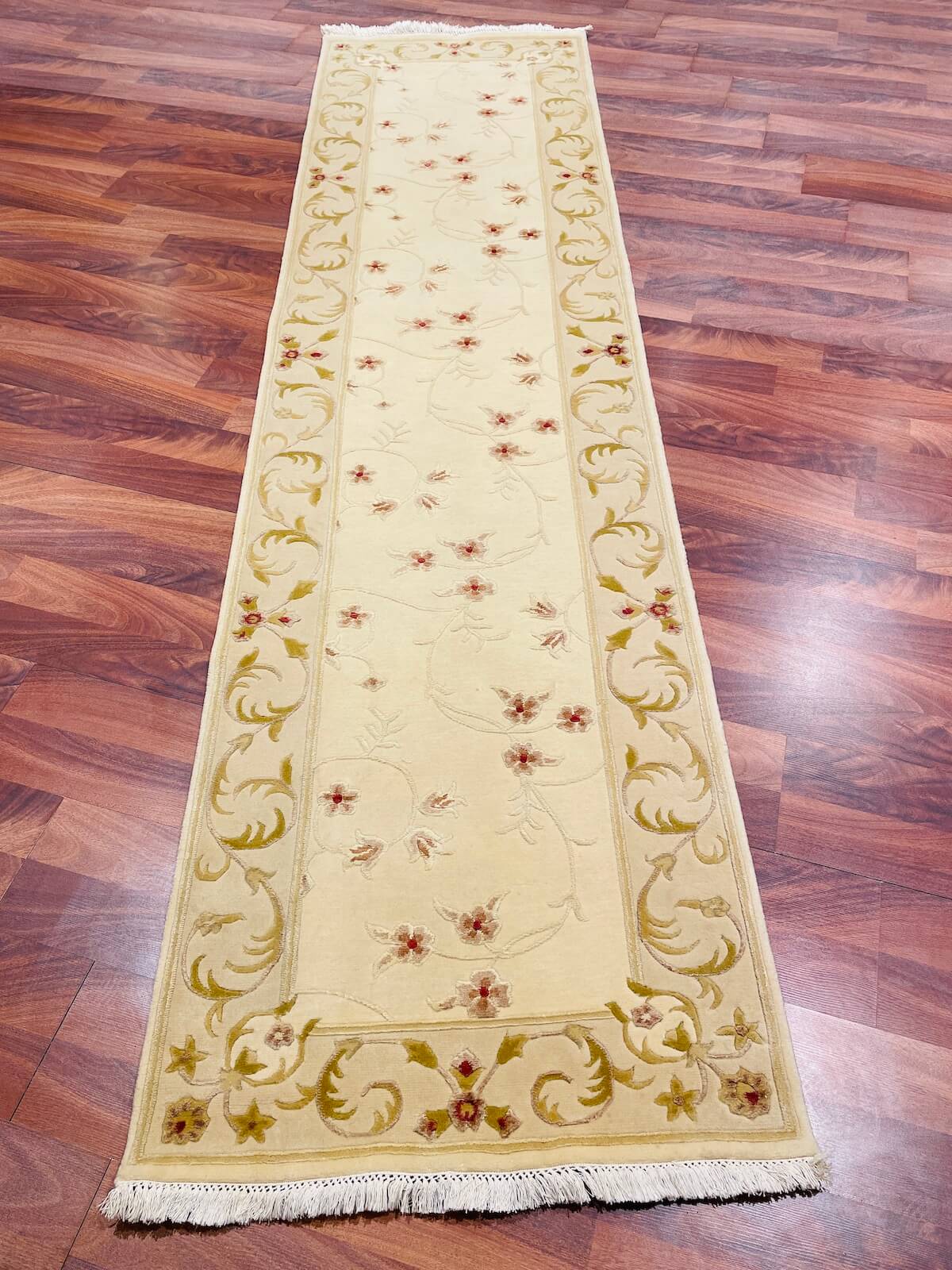 Neyzen Series Nepal Handwoven Runner Rug – 078600 by Camel Carpet