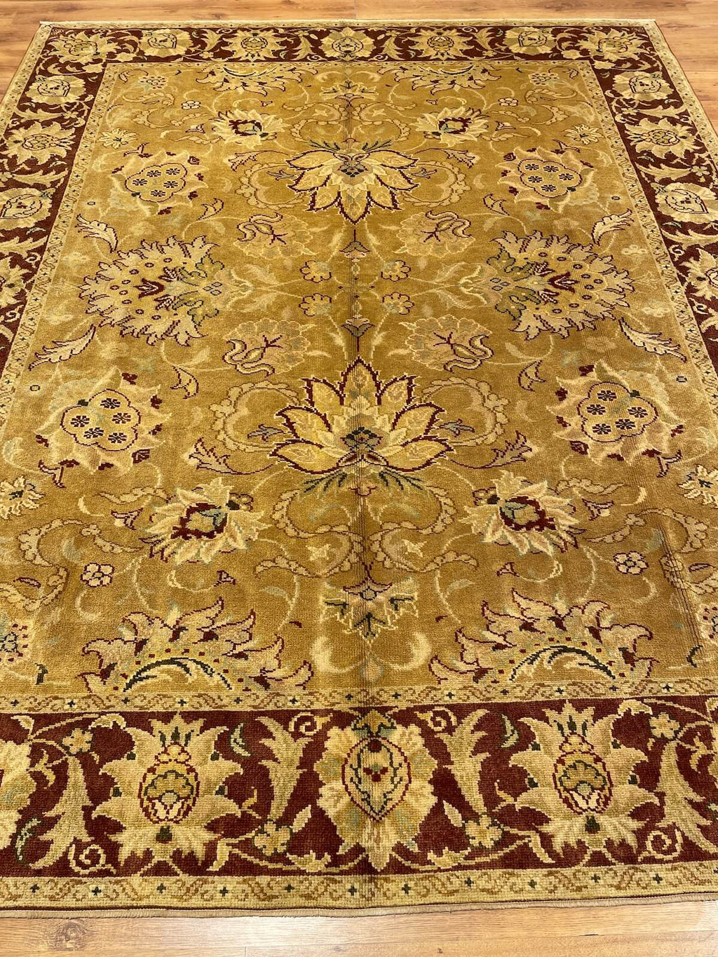 Mahidevran Usak Handwoven Rug – 078594 by Camel Carpet