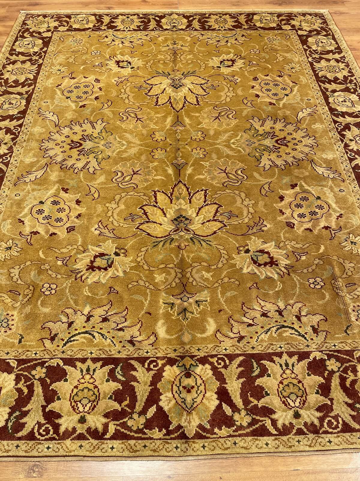 Mahidevran Usak Handwoven Rug – 078594 by Camel Carpet