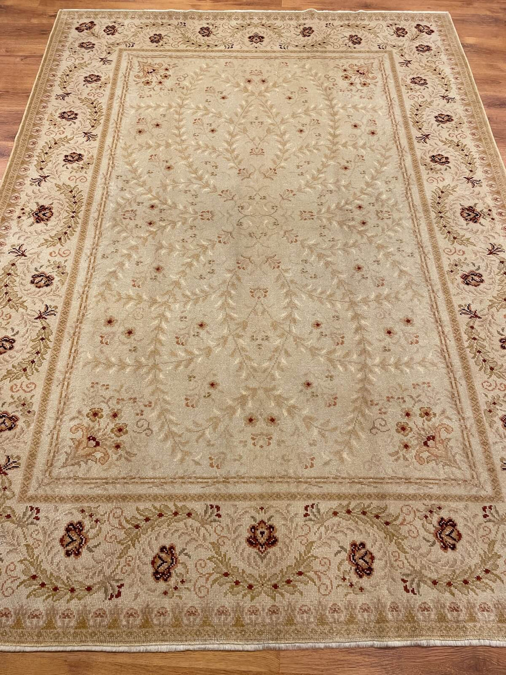 Ottoman Usak Handwoven Rug – 084590 by Camel Carpet